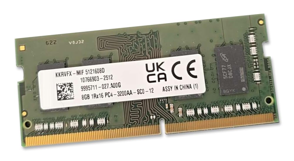 Galimu KKRVFX-MIF 8GB 1RX16 PC4-3200AA-SC0-12 Memory 9995711-027